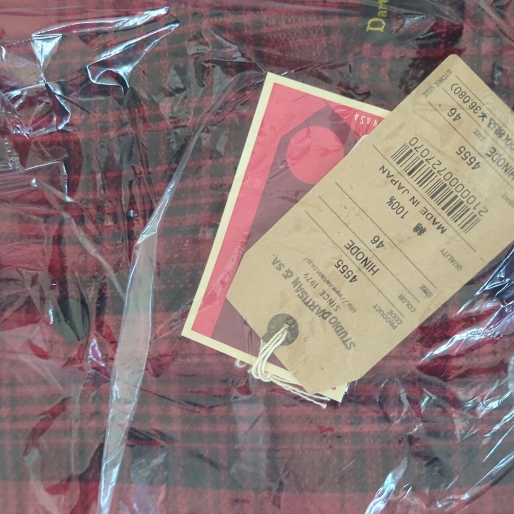 STUDIO D'ARTISAN INTERNATIONAL "HINODE" HEAVYWEIGHT FLANNEL CRUISER SHIR… - Picture 2 of 16